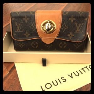 100% AUTHENTIC LOUIS VUITTON BUTTERFLY WALLET